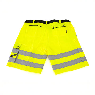 Wikland Yellow & Black Hi-Vis Shorts - size 122-126-4XL | Unissued, , large